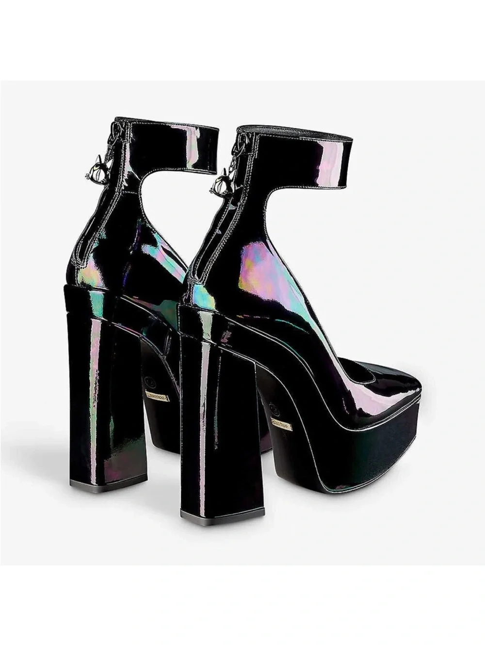 Jimmy Choo Sailor Moon Iridescent Luna Platform 140 leather heeled pumps 35
